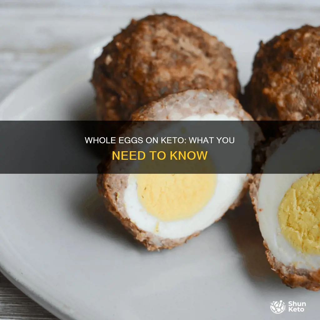 can i eat whole eggs on keto diet