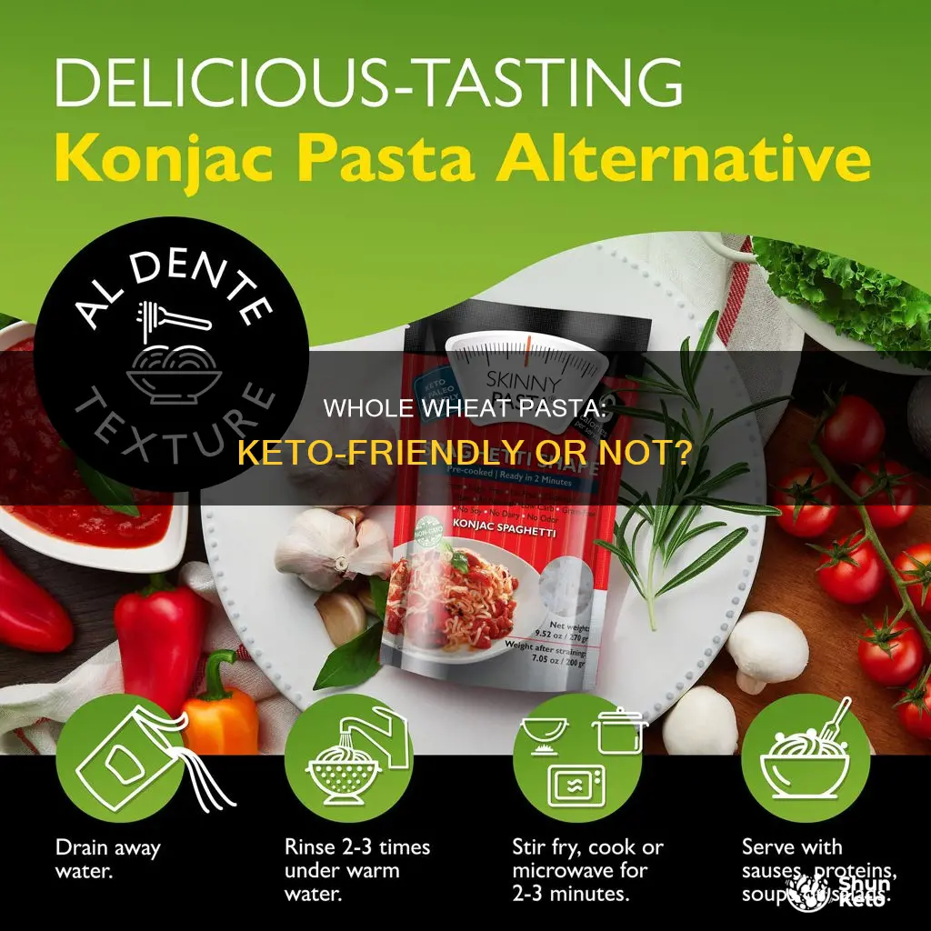 can i eat whole wheat pasta on keto