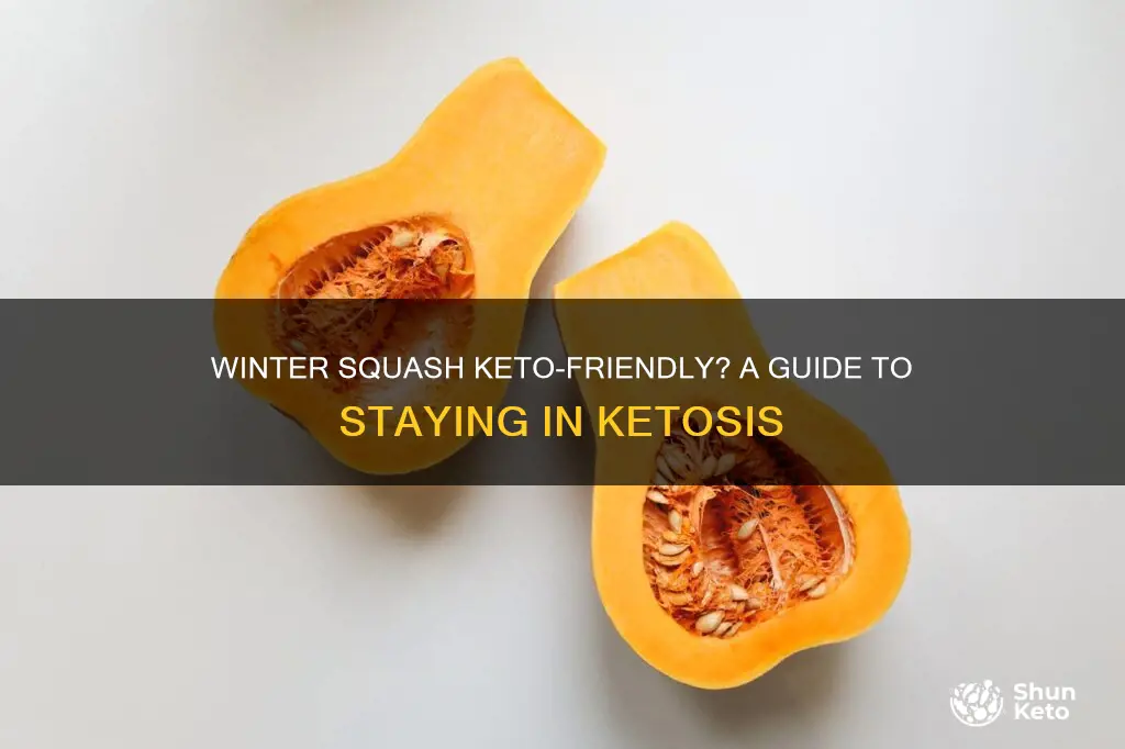 can i eat winter squash on keto