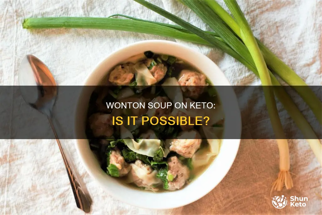 can i eat wonton soup on keto diet