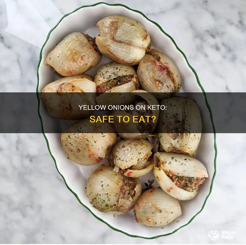 can i eat yellow onions on keto