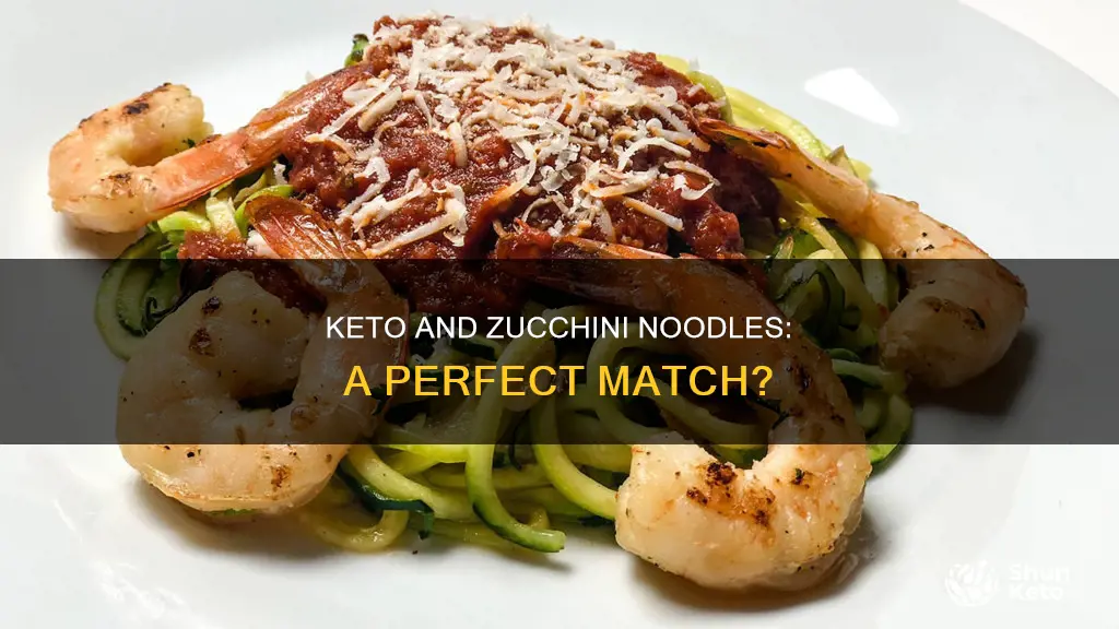 can i eat zucchini noodles on keto