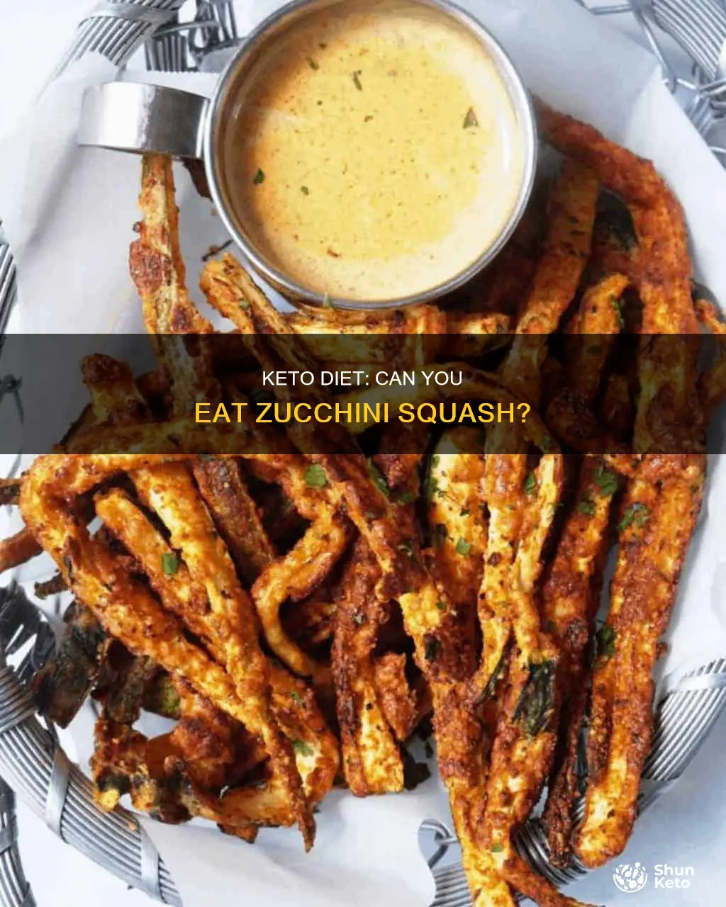 can i eat zucchini squash on the keto diet