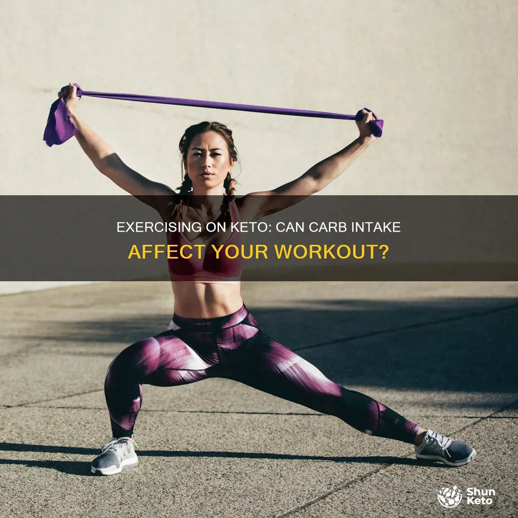 can i exercise when i eat more carbs on keto