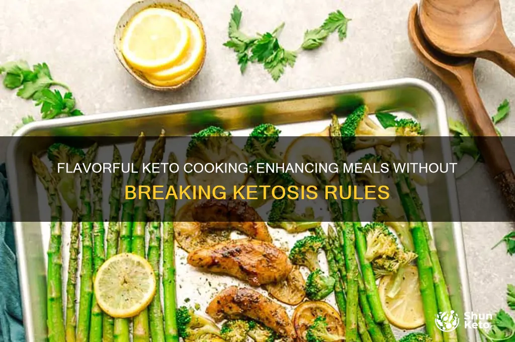 can i flavor food on keto diet
