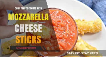 Freezing Cooked Keto Mozzarella Sticks: Tips for Perfect Storage