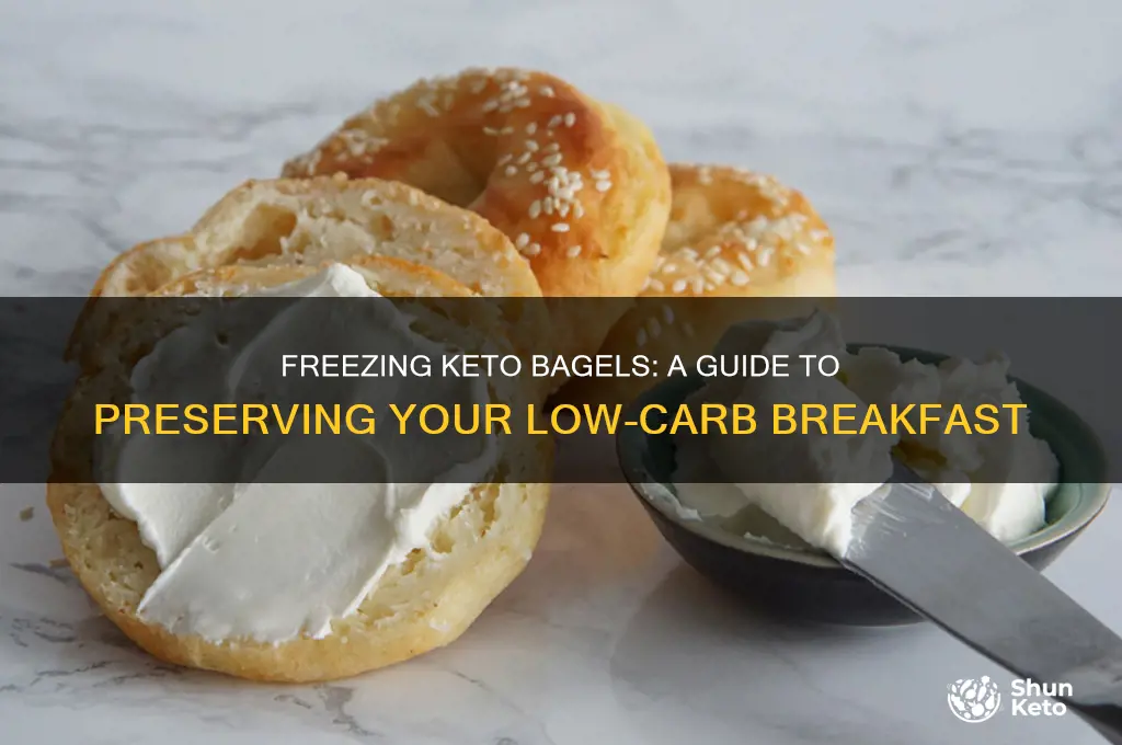 can i freeze keto bagels