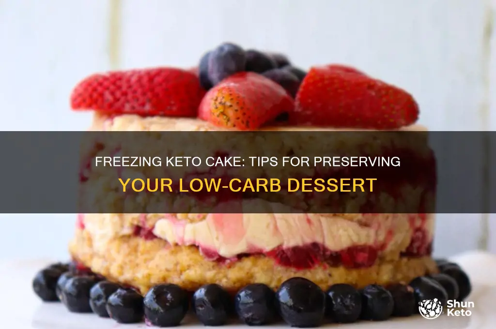 can i freeze keto cake