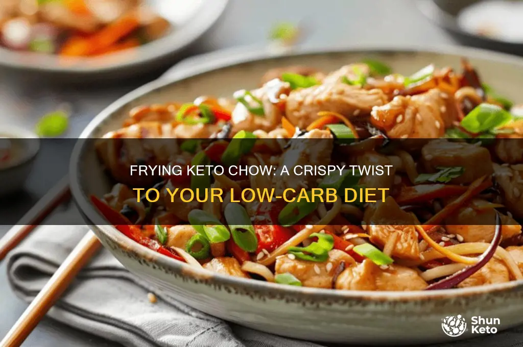 can i fry keto chow