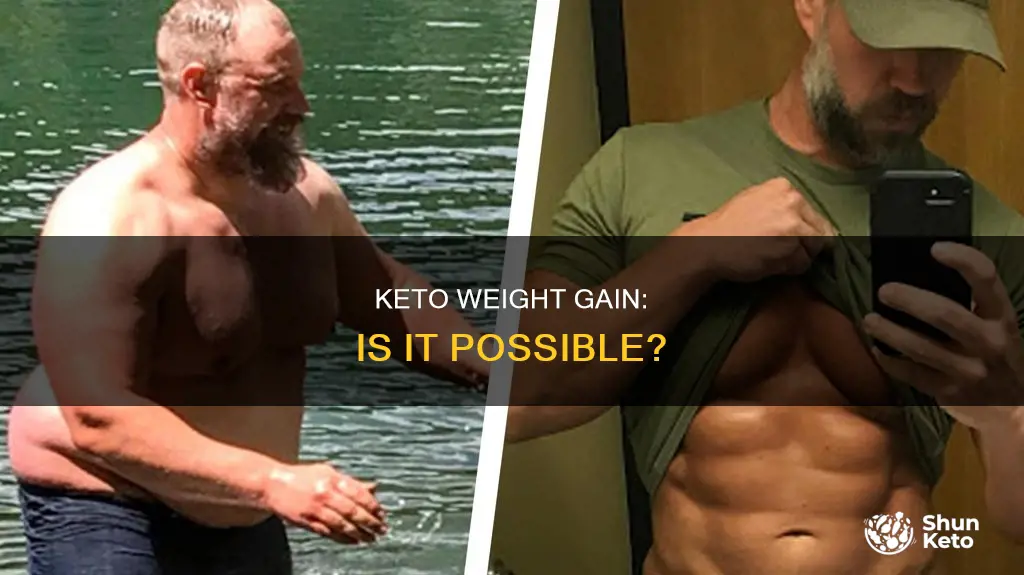 can i gain weight starting keto