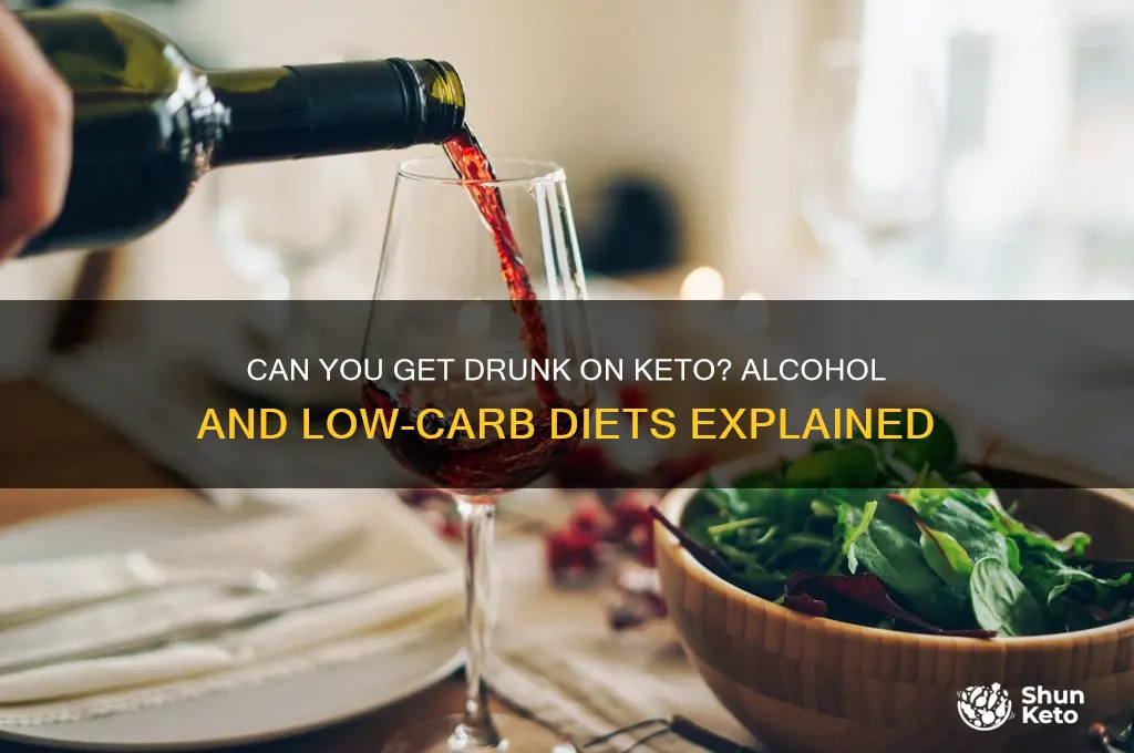 can i get drunk on keto