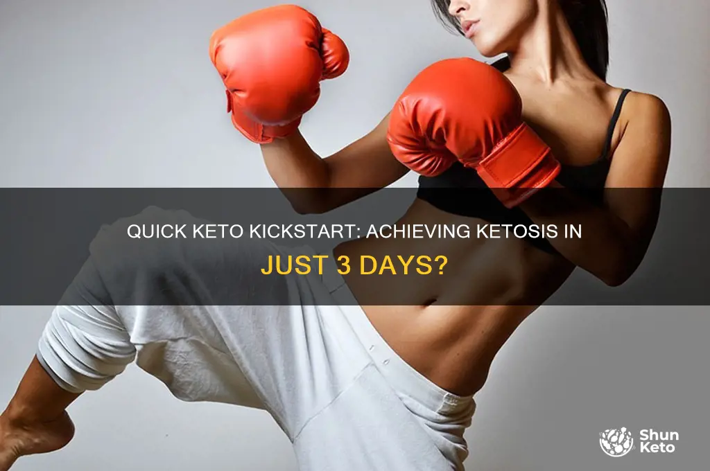 can i get into keto in 3 days