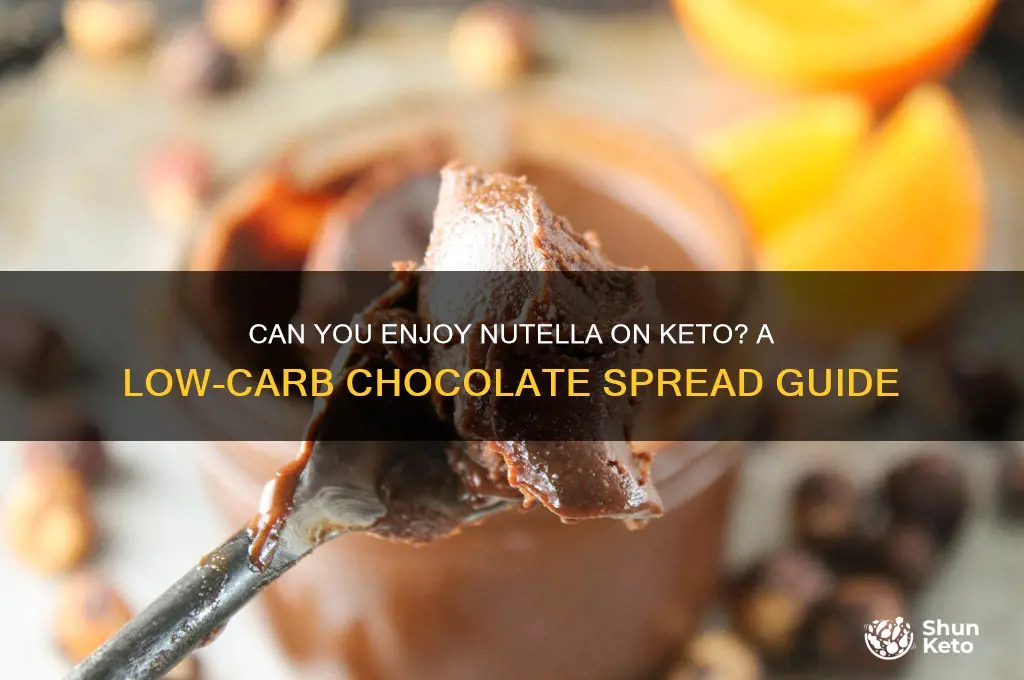 can i get nutella on keto