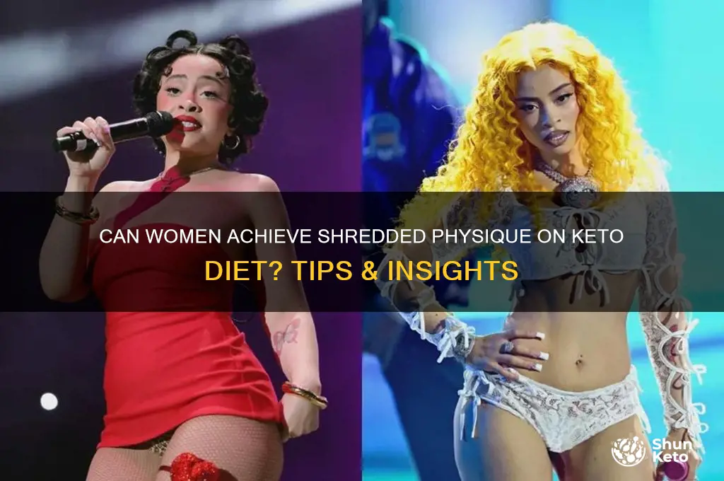 can i get shredded on a keto diet woman
