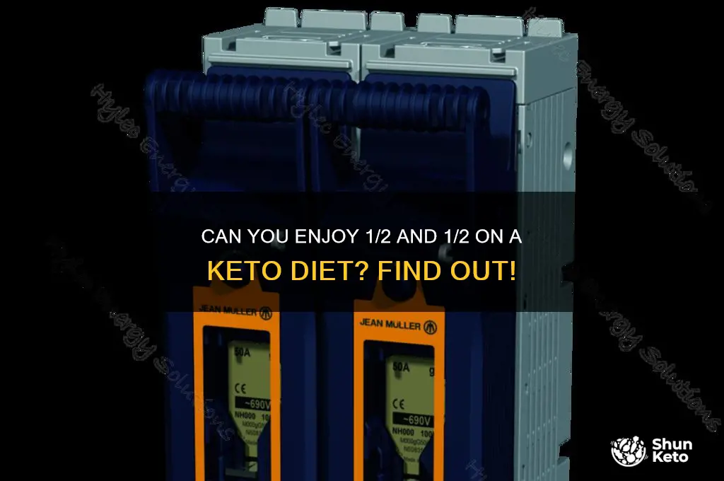 can i have 1 2 and 1 2 on keto