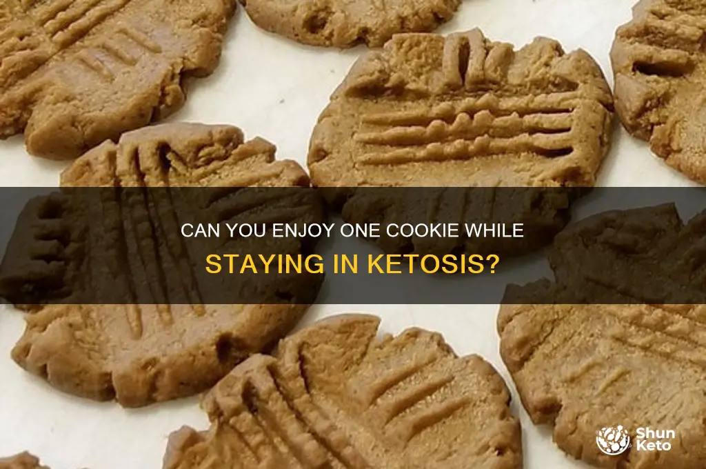 can i have 1 cookie on keto diet