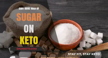 Is 10 Grams of Sugar Allowed on a Keto Diet?