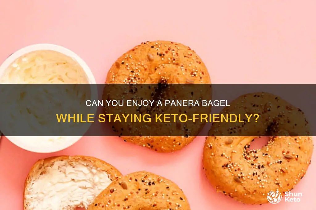 can i have a bagel from panera on keto