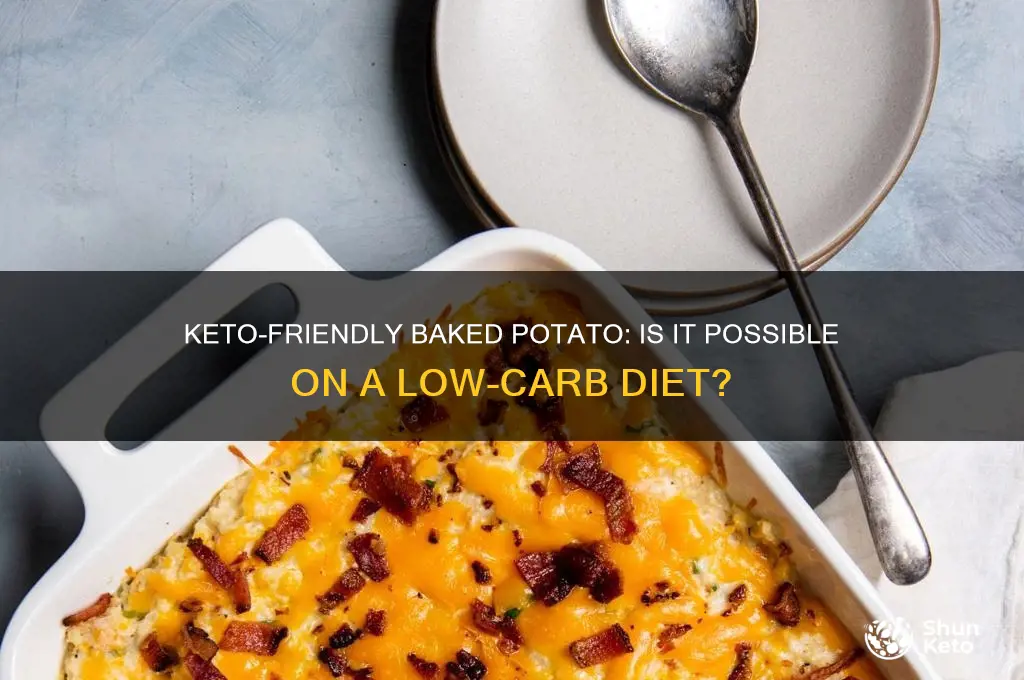 can i have a baked potato on the keto diet