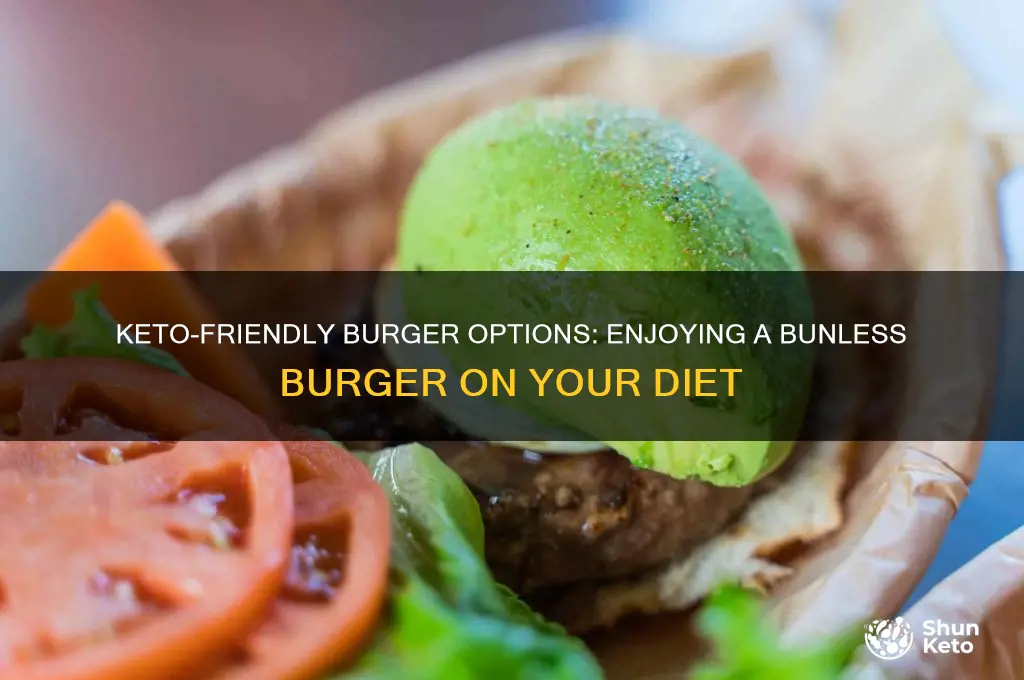can i have a burger without bun on keto diet