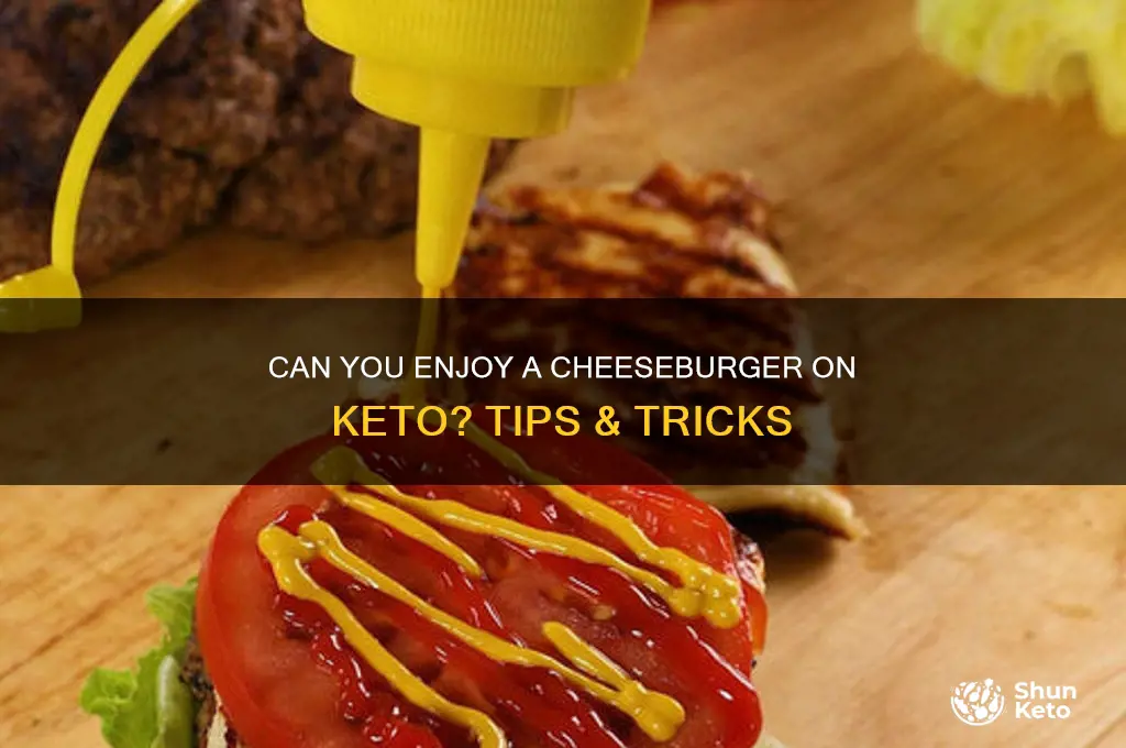 can i have a cheeseburger on keto
