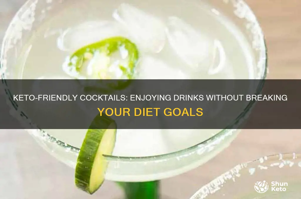 can i have a cocktail on the keto diet