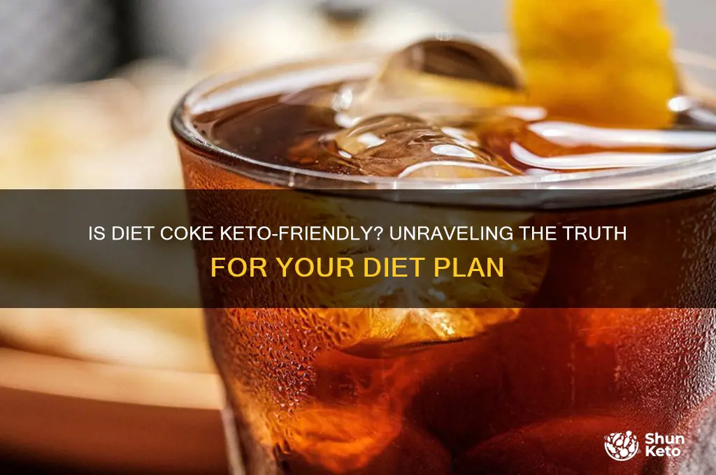 can i have a diet coke on keto plan