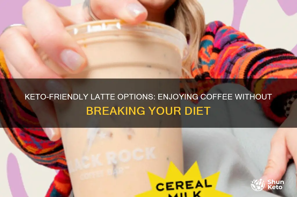 can i have a latte on keto diet