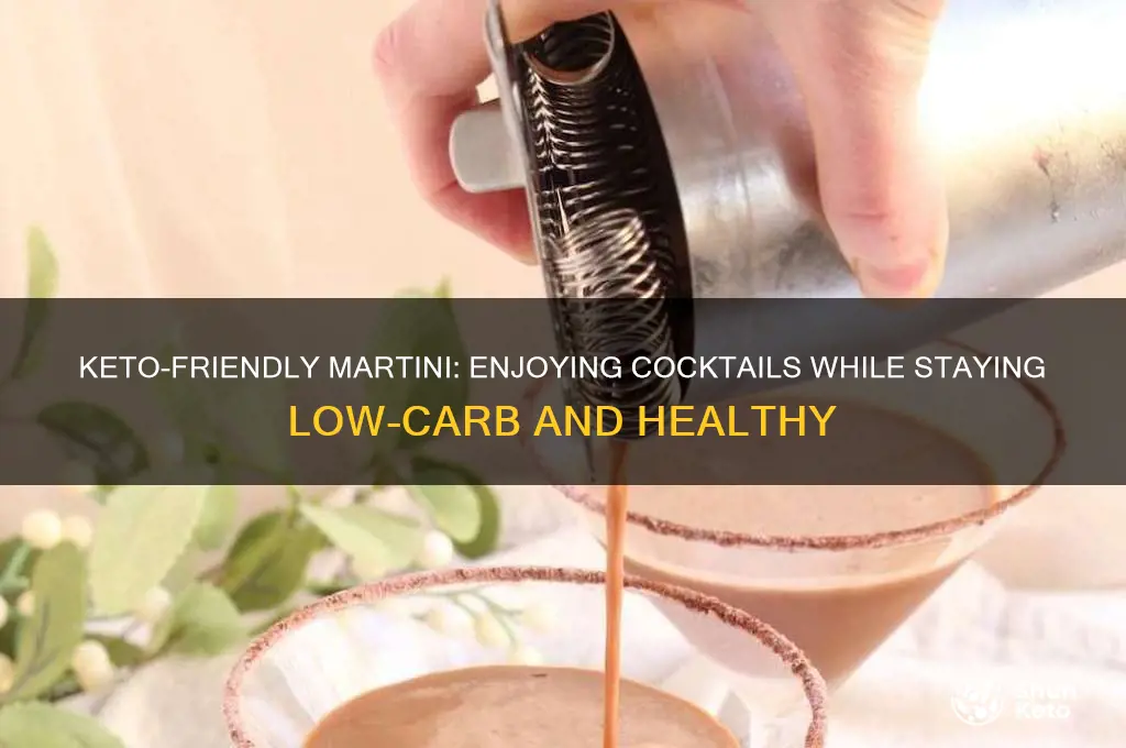 can i have a martini on keto