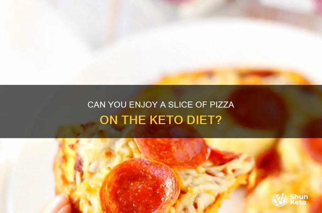 can i have a slice of pizza on keto