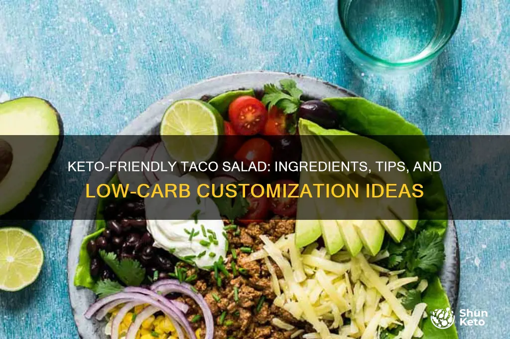 can i have a taco salad on keto