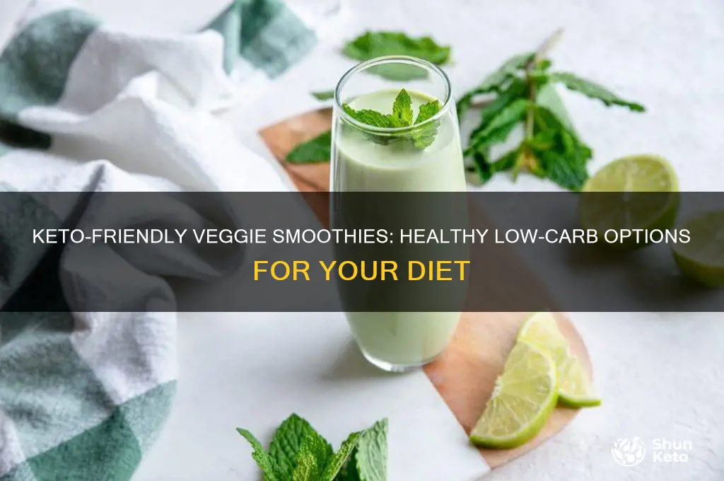 can i have a veggie smoothie on keto