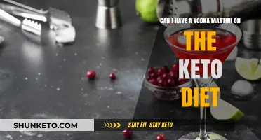 Keto-Friendly Vodka Martini: Enjoying Cocktails on a Low-Carb Diet