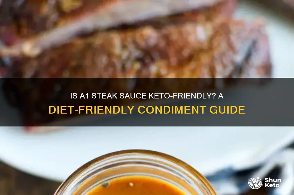 can i have a1 steak sauce on the keto diet