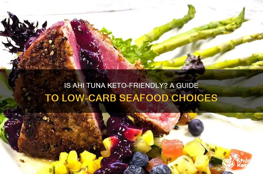 can i have ahi tuna on keto