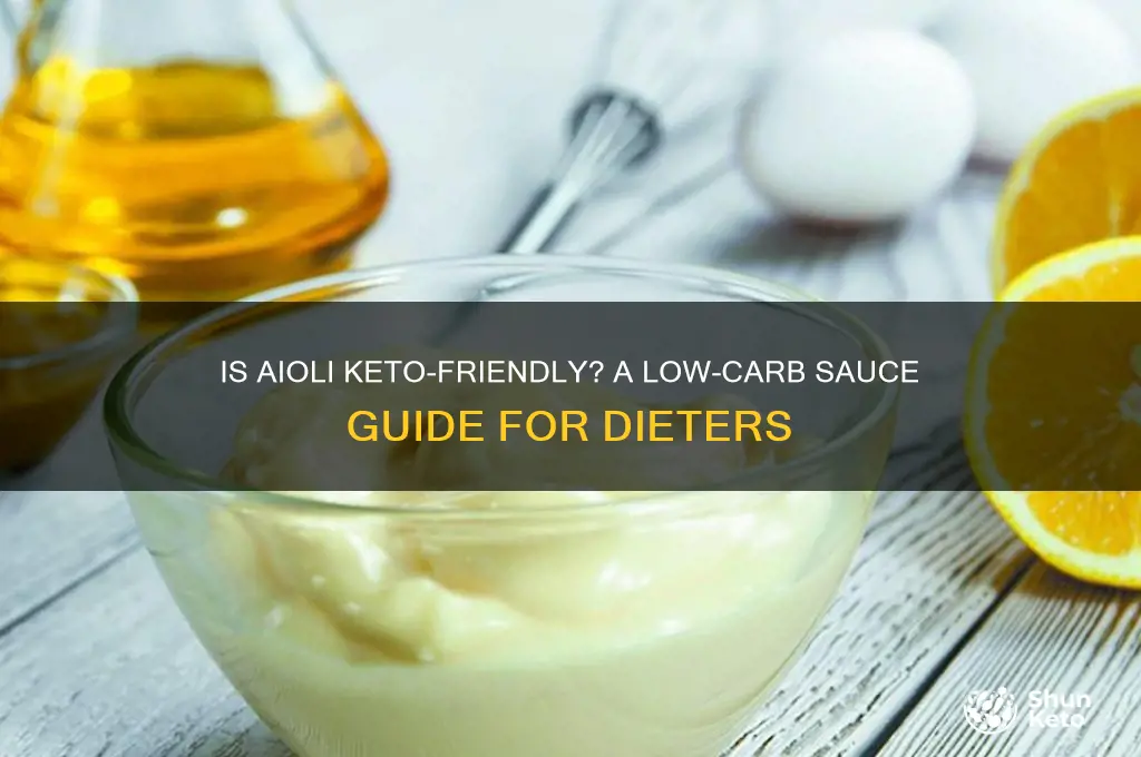 can i have aioli on keto