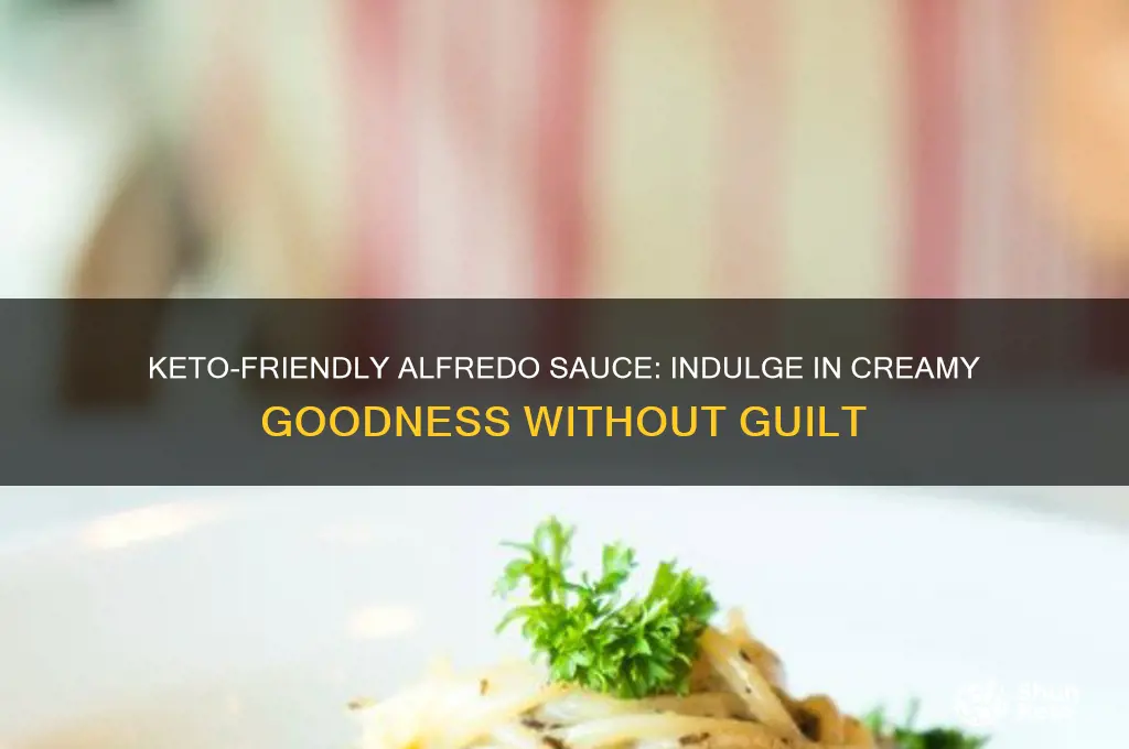 can i have alfredo sauce on keto