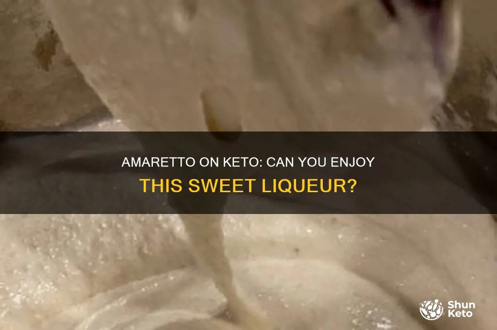 can i have amaretto on the keto diet