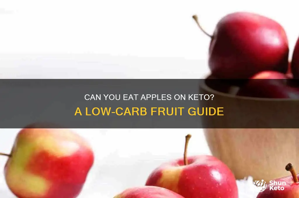 can i have an apple on keto