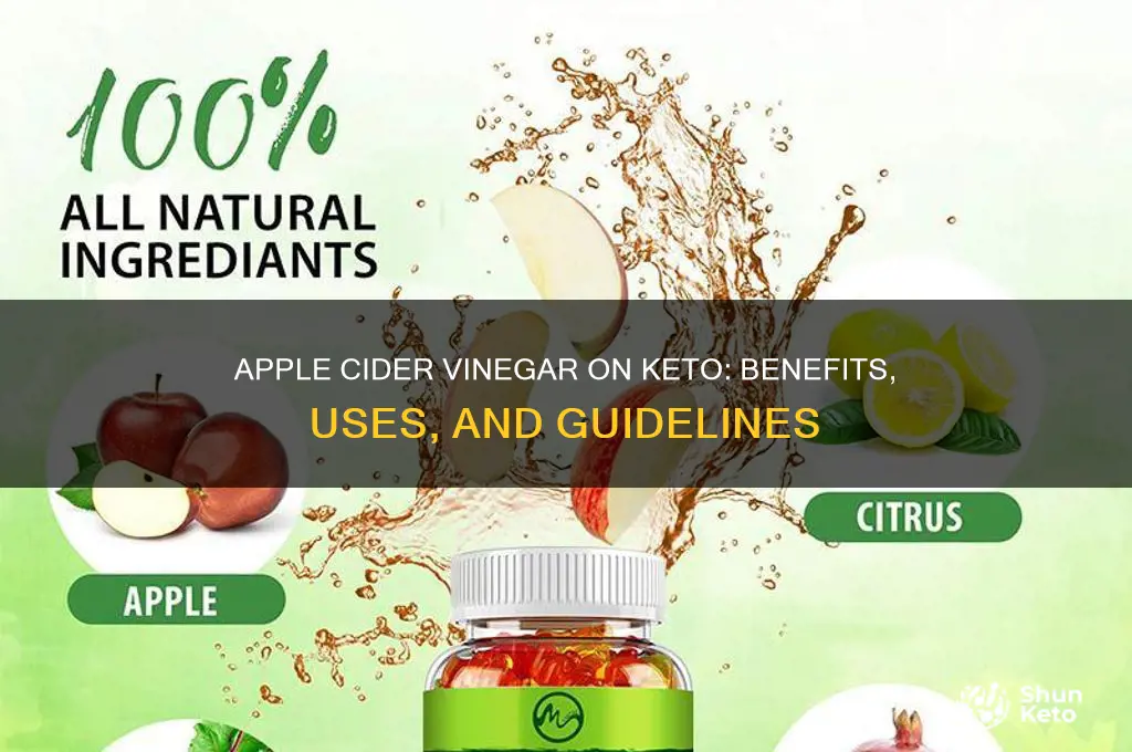 can i have apple cider vinegar on keto diet