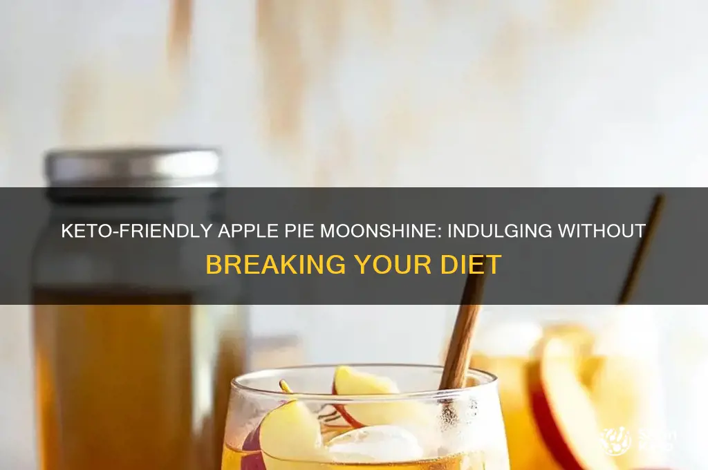 can i have apple pie moonshine on keto