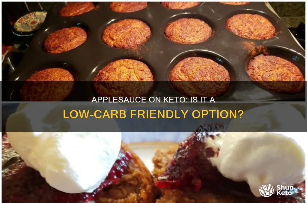 can i have applesauce on keto diet