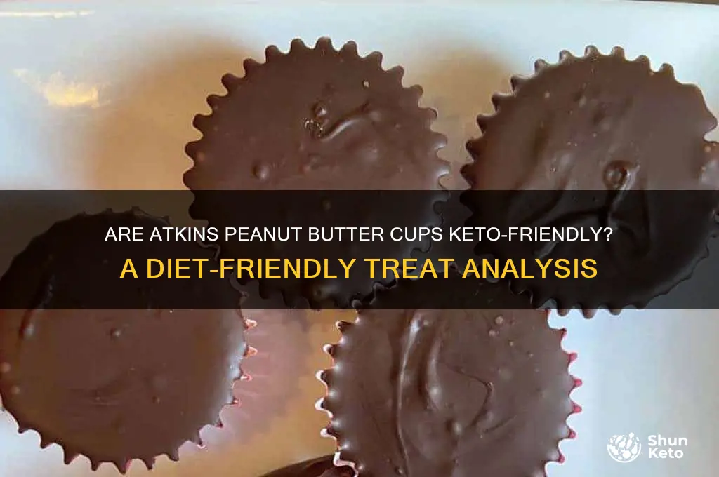 can i have atkins peanut butter cups on keto