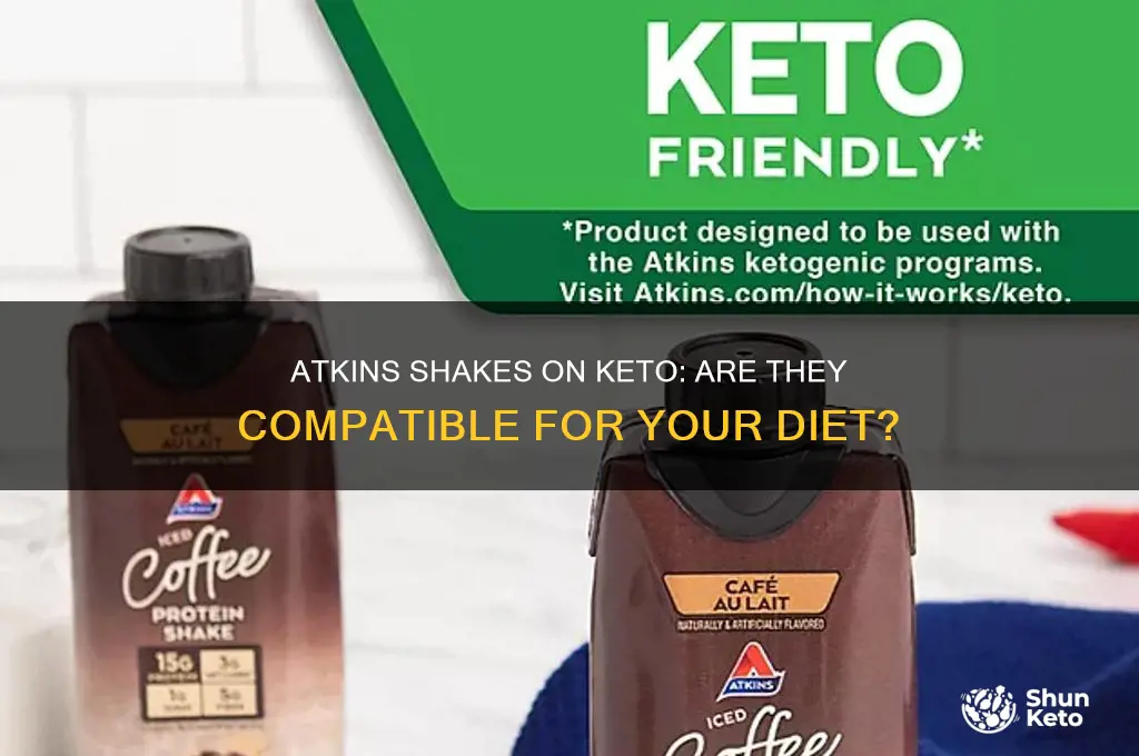 can i have atkins shakes on keto