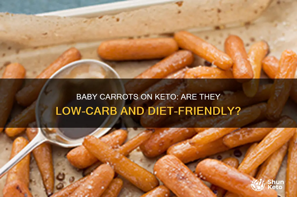 can i have baby carrots on keto