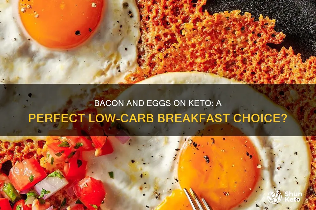 can i have bacon and eggs on keto diet