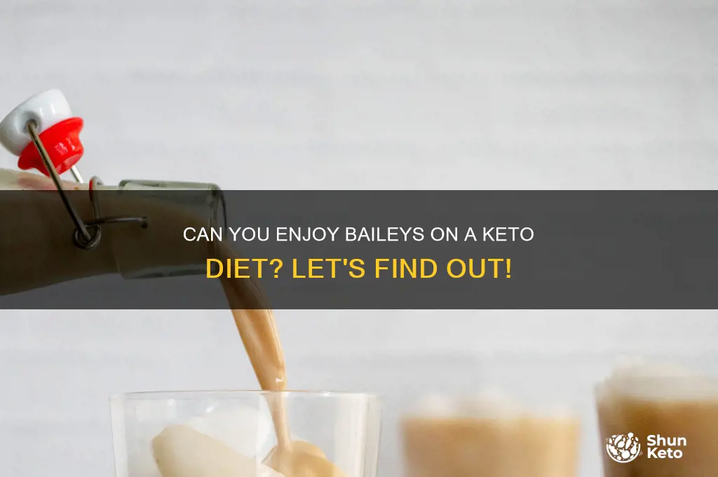 can i have baileys on keto