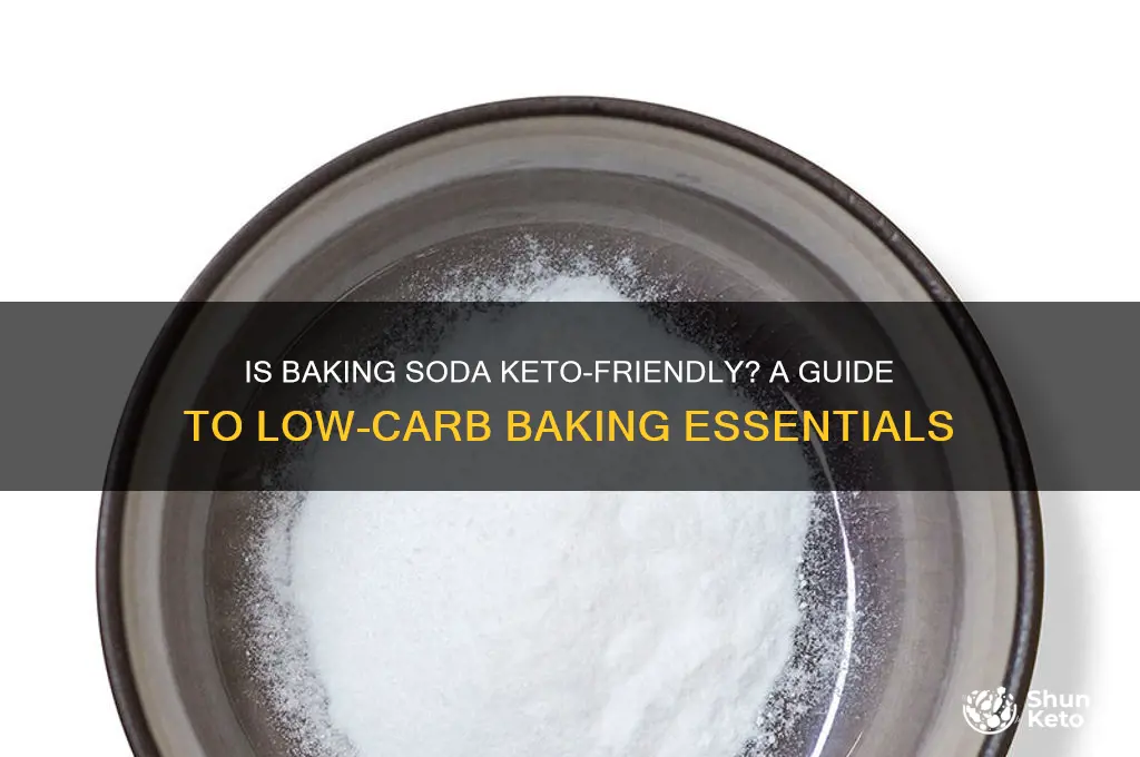 can i have baking soda on keto