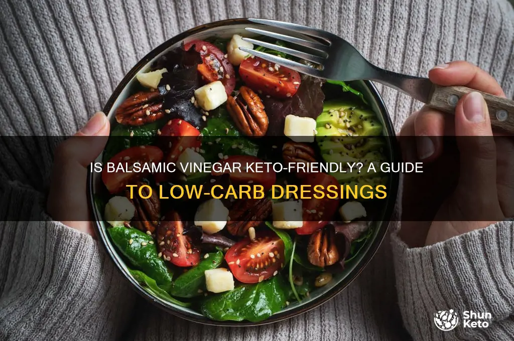 can i have balsamic on keto