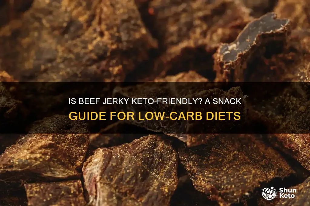 can i have beef jerky on keto diet